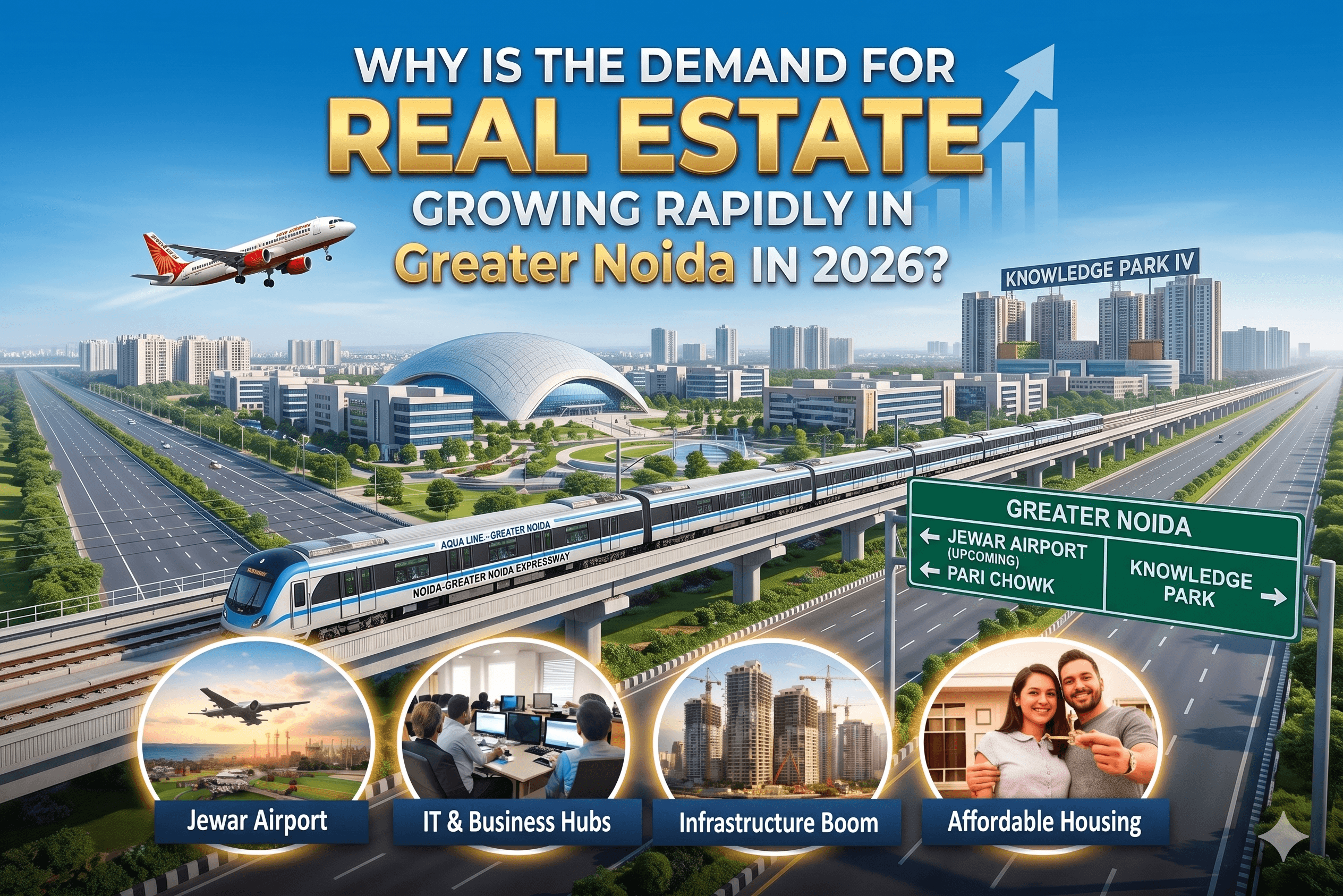 Greater Noida Property Guide 2026 — Jewar Airport, Amrapali Revival & Noida Extension