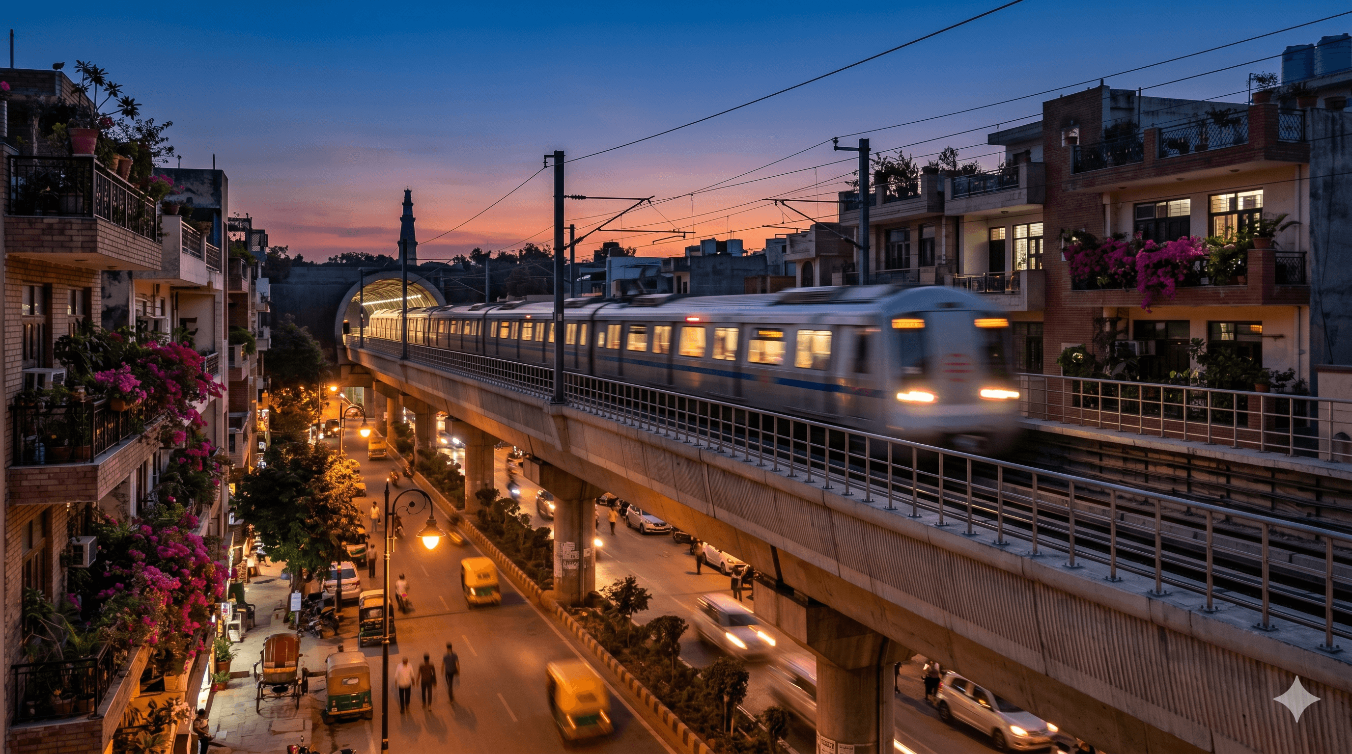Delhi Metro Phase 4 in 2026 — How the Pink Line Extension, Magenta Line and Golden Line Are Quietly Re-Rating 30+ Micro-Markets