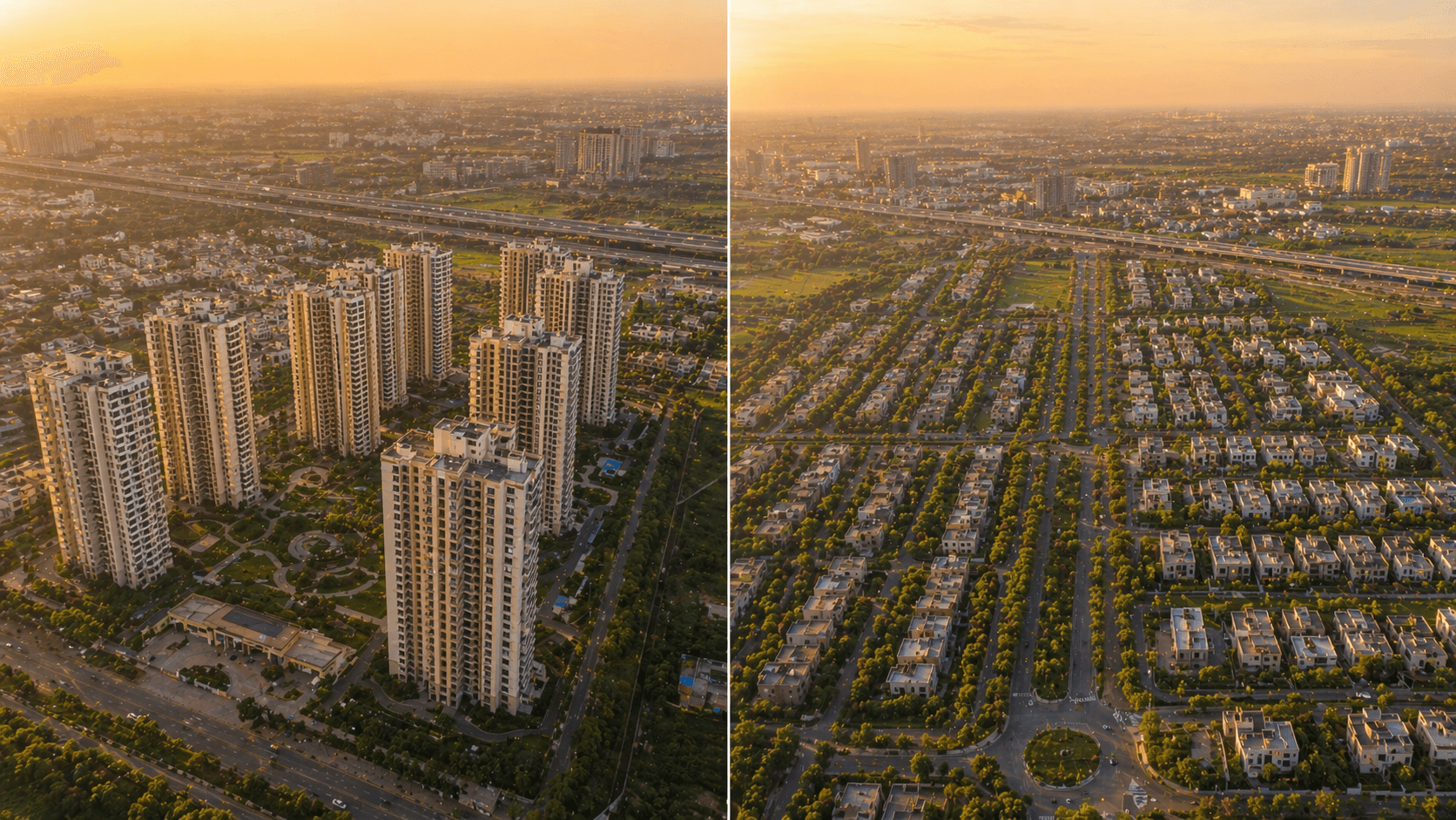 Siddharth Vihar vs Wave City 2026 — Two Masterplans, One Honest Pick for the First-Time Ghaziabad Buyer
